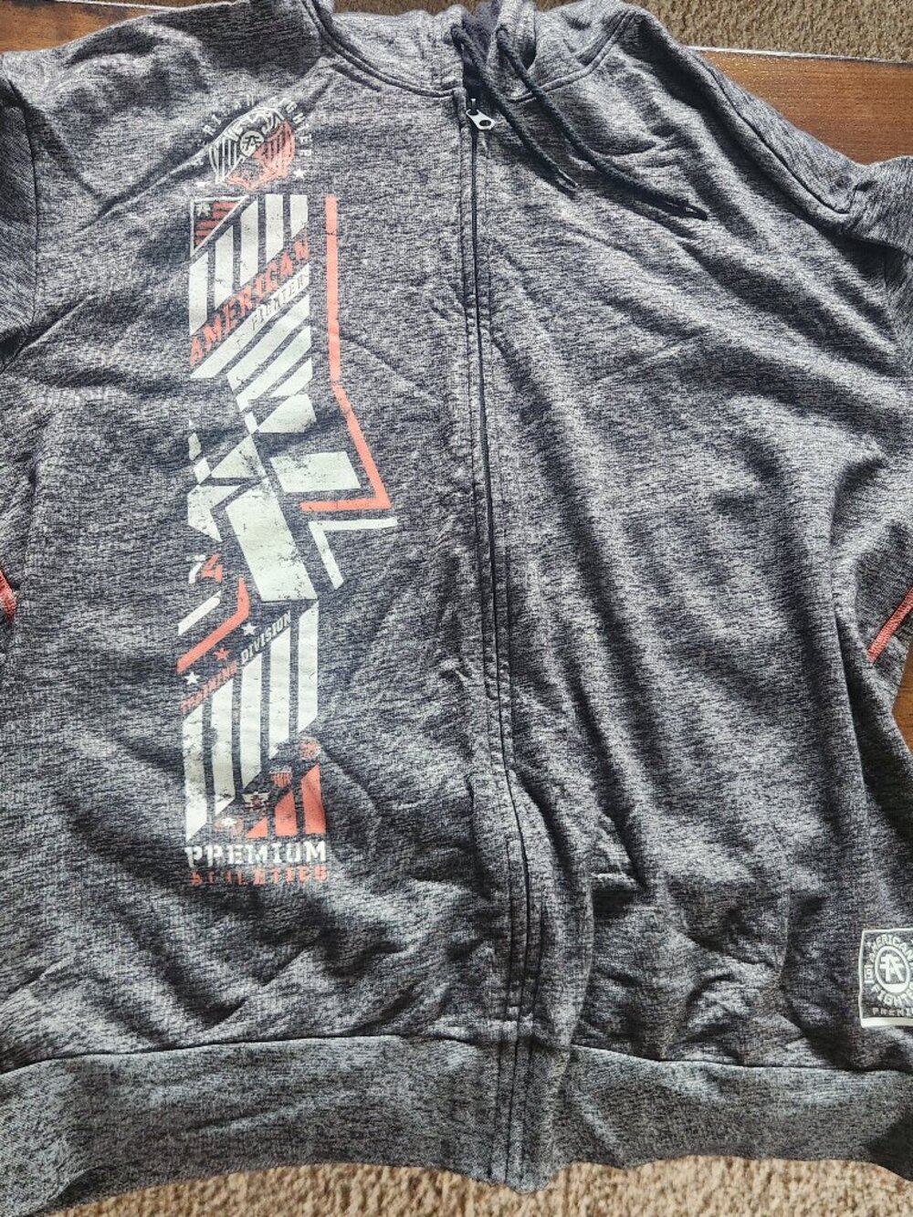 American Fighter zip hoodie